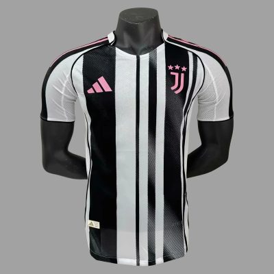 25/26 Juventus Home Player Version Soccer Jersey