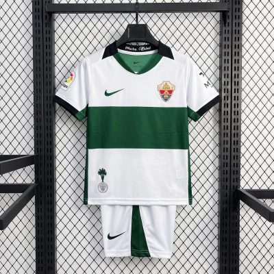 26/27 Elche Home Kids Soccer Jersey