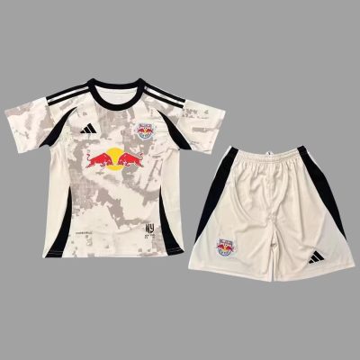 2025 New York Red Bulls Away Kids Soccer Jersey Size 16-28