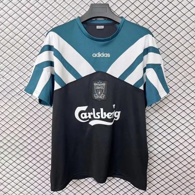 95/96 Liverpool Green Training Retro Jersey