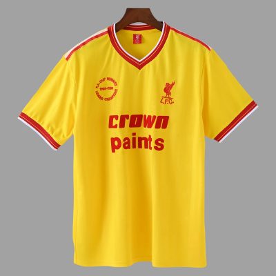 85/86 Liverpool Third Champions Final Retro Soccer Jersey