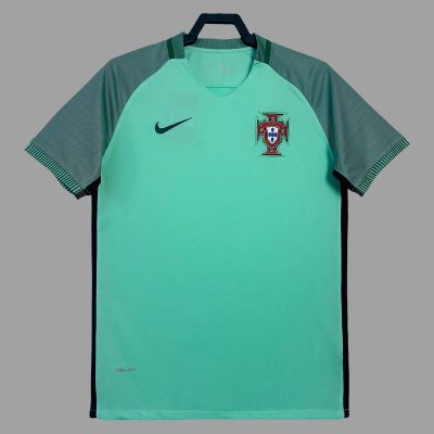 2016 Portugal Away Retro Soccer Jersey