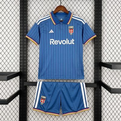 26/27 Como 1907 Home Kids Soccer Jersey