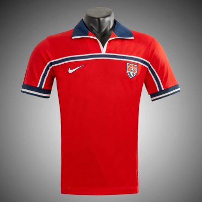 1998 USA Away Retro Soccer Jersey