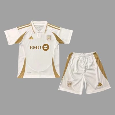 2025 LAFC Away Kids Soccer Jersey Size 16-28