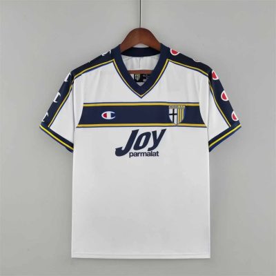 01/02 Parma Away Retro Soccer Jersey