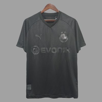 19/20 Dortmund 110th Anniversary Retro Soccer Jersey