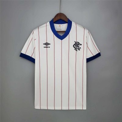 82/84 Rangers Away Retro Soccer Jersey