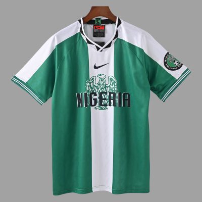 1996 Nigeria Home Retro Soccer Jersey