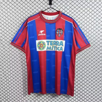 99/00 Levante UD Home Retro Soccer Jersey