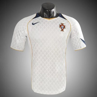 2004 Portugal Away Retro Soccer Jersey
