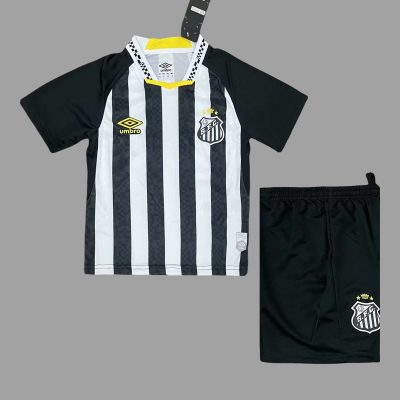 2025 Santos Away Kids Soccer Jersey Size 16-28