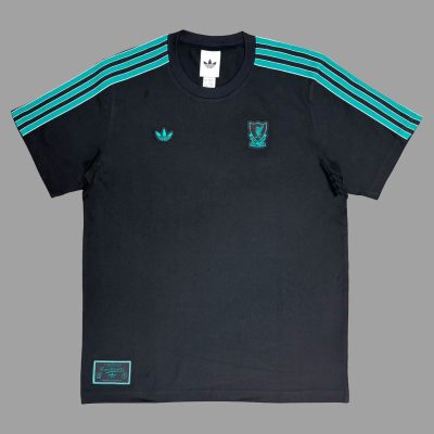 25/26 Liverpool Icon Black T-Shirt