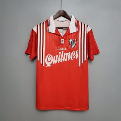 96/98 River Plate Away Retro Soccer Jersey