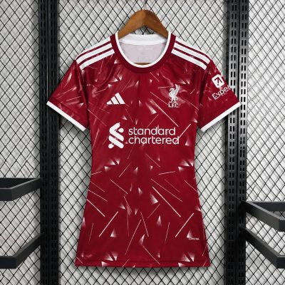 26/27 Liverpool Home Women Soccer Jersey