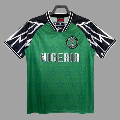 1995 Nigeria Home Retro Soccer Jersey