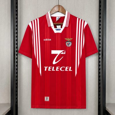 97/98 Benfica Home Retro Soccer Jersey