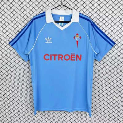 84/85 Celta Vigo Home Retro Soccer Jersey