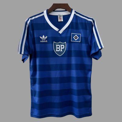 86/87 Hamburger Away Retro Soccer Jersey