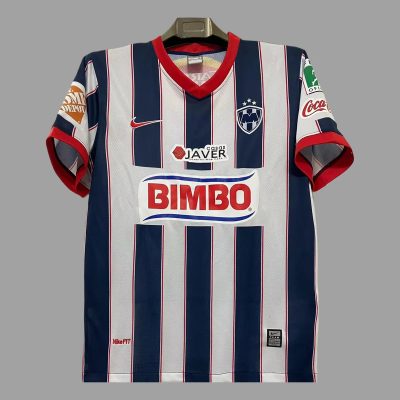 09/10 Monterrey Home 3 Stars Retro Soccer Jersey