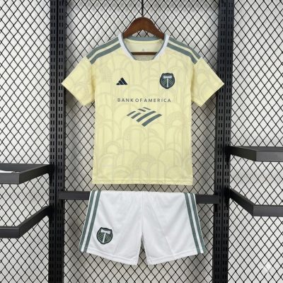 2026 Portland Timbers Away Kids Soccer Jersey Size 16-28