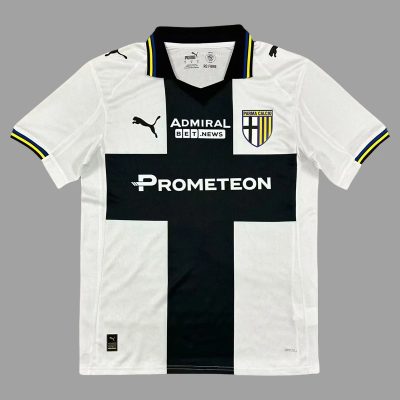 25/26 Parma Home Soccer Jersey