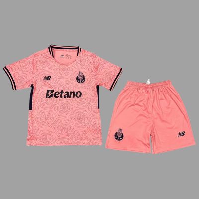 25/26 Porto Away Kids Soccer Jersey Size 16-28
