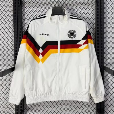 2026 Germany White Windbreaker
