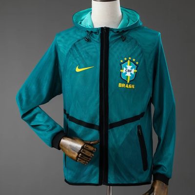 2026 Brazil Green Anthem Jacket