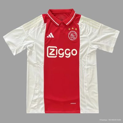 24/25 Ajax Home Soccer Jersey