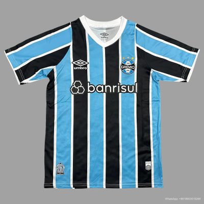 24/25 Gremio Home Soccer Jersey Size S-4XL