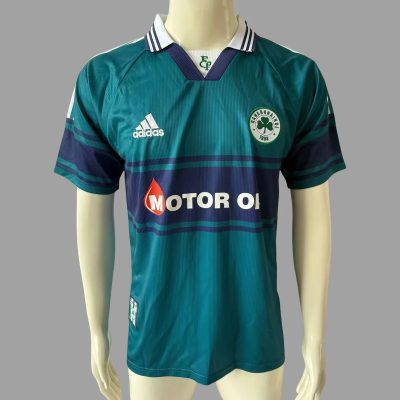 99/00 Panathinaikos Home Retro Soccer Jersey