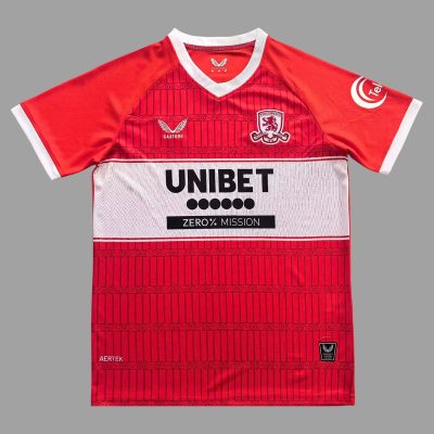 25/26 Middlesbrough Home Soccer Jersey
