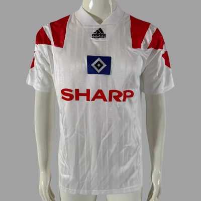 92/93 Hamburger Home Retro Soccer Jersey