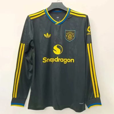 25/26 Manchester United Third Long Sleeve Soccer Jersey