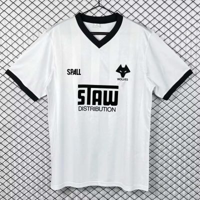 86/88 Wolverhampton Wanderers Away Retro Soccer Jersey
