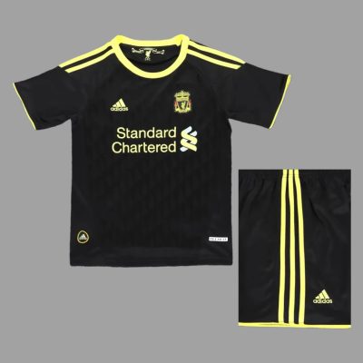 10/11 Liverpool Third Kids Retro Soccer Jersey Size 16-28