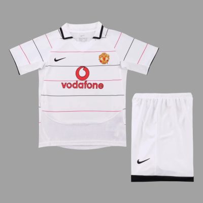 03/05 Manchester United Third Kids Retro Soccer Jersey Size 16-28