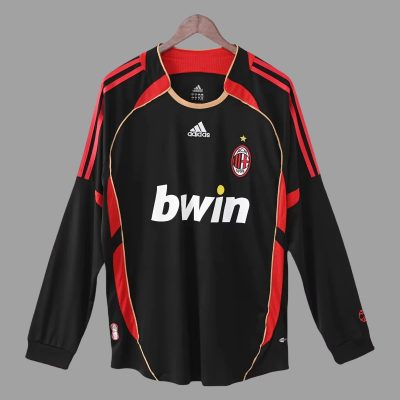 06/07 AC Milan Third Long Sleeve Retro Soccer Jersey