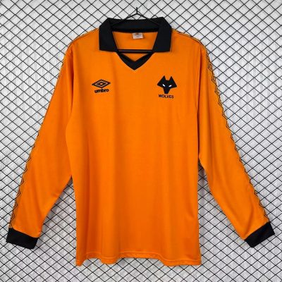 80/81 Wolverhampton Wanderers Home Retro Soccer Jersey