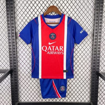 26/27 PSG Home Kids Soccer Jersey Size 16-28
