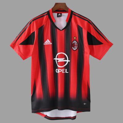 04/05 AC Milan Home Retro Soccer Jersey