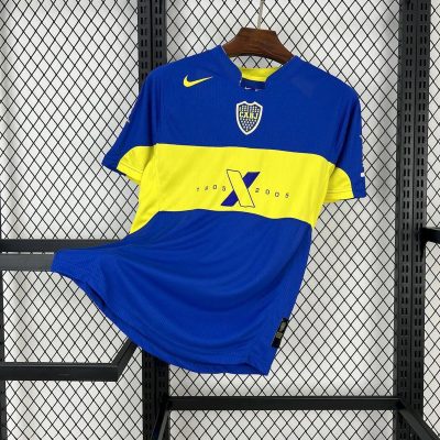 2005 Boca Juniors 100th Anniversary Retro Jersey