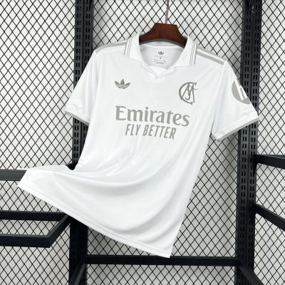 26/27 Real Madrid 125 Years Anniversary White Soccer Jersey
