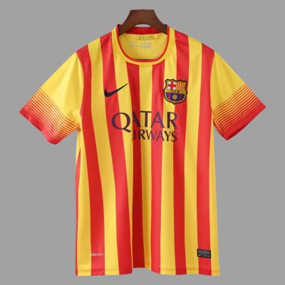 13/14 Barcelona Away Retro Soccer Jersey