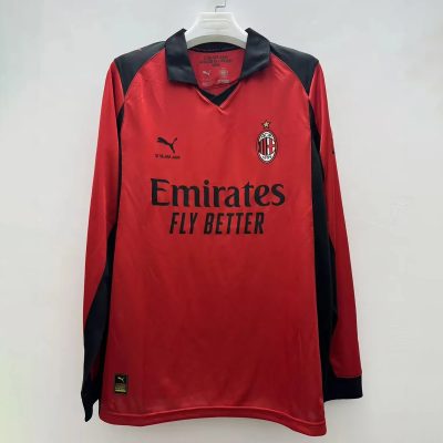 25/26 AC Milan Fourth Long Sleeve Soccer Jersey