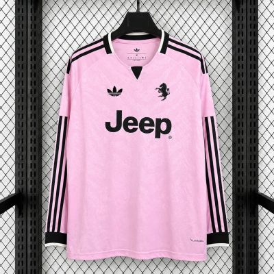 26/27 Juventus Away Long Sleeve Soccer Jersey