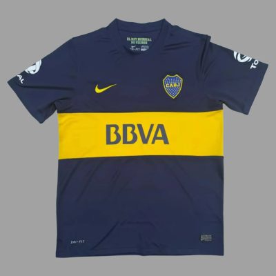 12/13 Boca Juniors Home Retro Soccer Jersey
