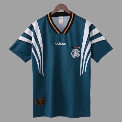 1996 Germany Away Retro Soccer Jersey