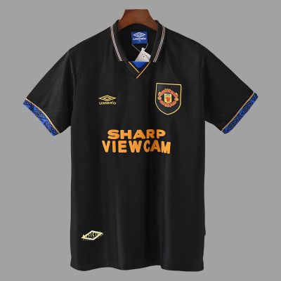 93/95 Manchester United Away Retro Soccer Jersey